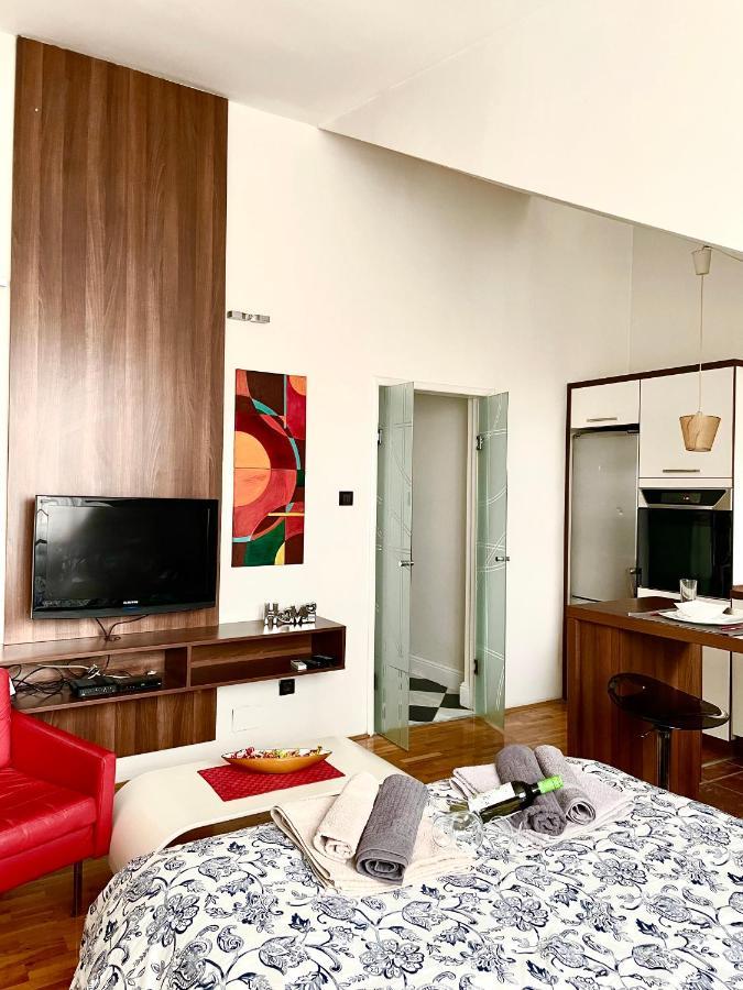 Triangle City Apartment 1 Belgrad Exteriör bild